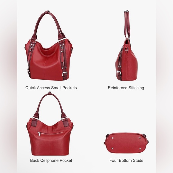 Over Earth Large Crossbody Bag NWT - Picture 5 of 17